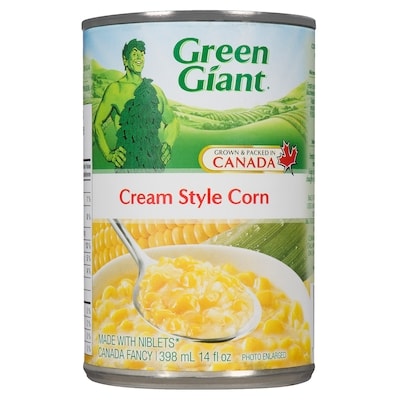 Green Giant Creamy Style Sweet Corn 398 ml, $0.38/100ml