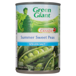 Green Giant Sweet Summer Peas, Low Salt 398 ml, $0.50/100ml