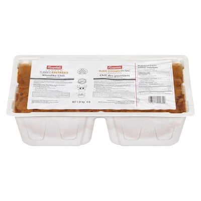 Campbell’s Chili des pionniers 1.81 kg, 1,05 $/100g
