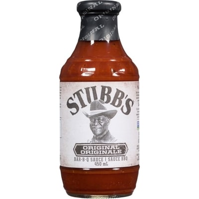 Stubb’s Sauce bbq originale 450 ml, 1,18 $/100ml