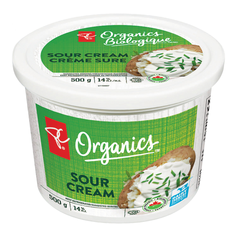 Organic 14% M.F. Sour Cream