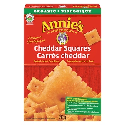 Annie's Organic Crackers, Cheddar 213 g, $2.58/100g