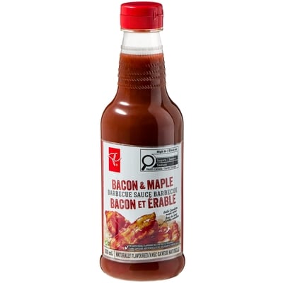 President's Choice Bacon and Maple Barbecue Sauce 500 ml, $0.96/100ml