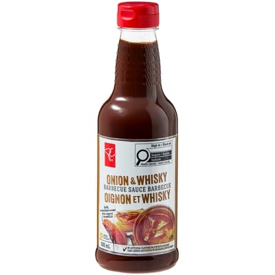 le Choix du Président Sauce barbecue oignon et whisky 500 ml, 1,00 $/100ml
