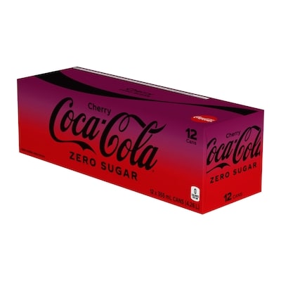 Coca-Cola Cola Cherry Zero Fridge Pack Cans - 12x355.0 ml | Zehrs