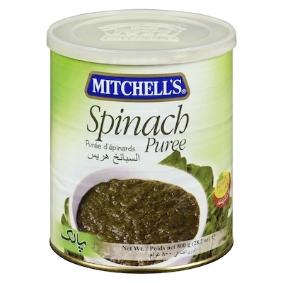 Mitchell's Spinach Puree 800 g, $0.37/100g