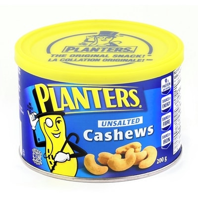 Planters Noix de Cajou Non Salées 200 g, 3,50 $/100g