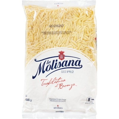 Molisana Orzo Pasta 450 g, $0.78/100g
