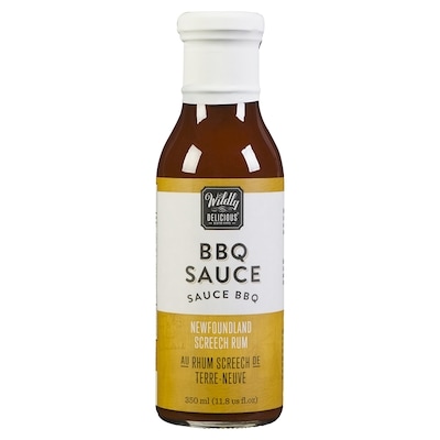 Wildly Delicious Sauce BBQ, Newfoundland Rum 350 ml, $1.71/100ml