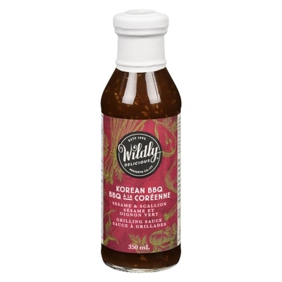 Wildly Delicious BBQ Sauce, Korean 350 ml, $2.00/100ml