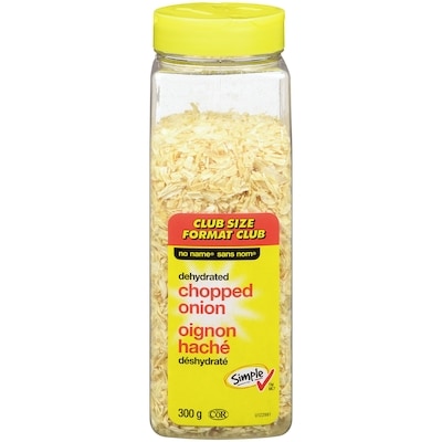No Name Dehydrated Chopped Onion Club Size 300 g, $2.83/100g