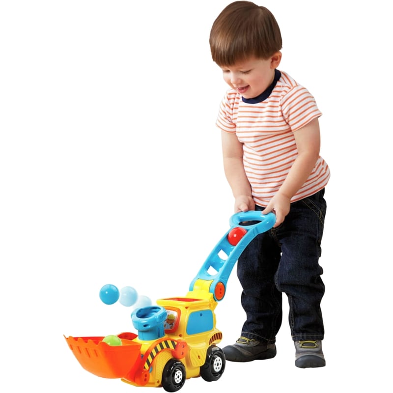 Pop-a-Balls - Push and Pop Bulldozer