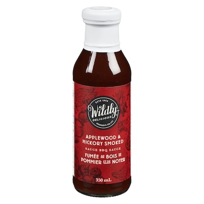 Wildly Delicious Sauce BBQ, bois de pommier 350 ml, 2,14 $/100ml