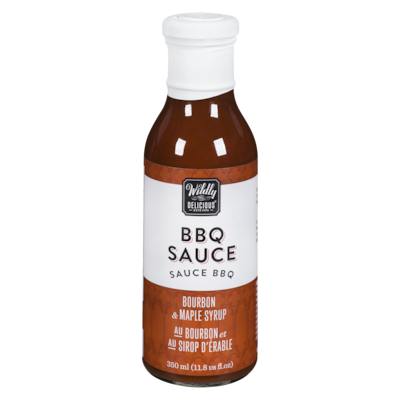 Wildly Delicious Sauce BBQ, Maple Bourbon 350 ml, $1.71/100ml