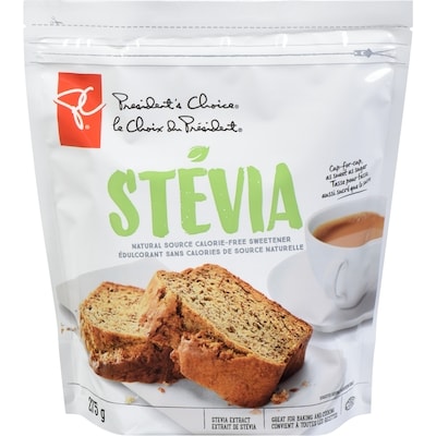 le Choix du Président Édulcorant sans Calorie Stevia Granulé de Source Naturelle 275 g, 3,09 $/100g