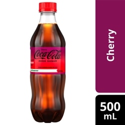 Coca-Cola Cola Cherry Zero Sugar Bottle 500 ml, $0.70/100ml