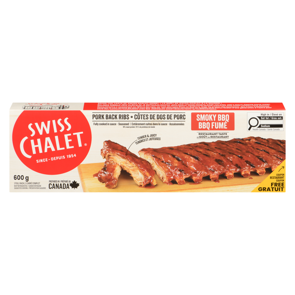 Swiss Chalet BBQ Pork Back Ribs
