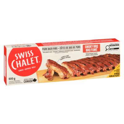 Côtes levées de porc BBQ Swiss Chalet