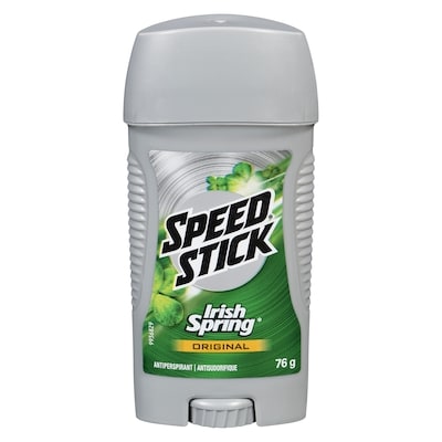 Speed Stick Men's Irish Spring Antiperspirant Deodorant 76 g, $4.61/100g