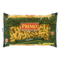 Primo Rotini 750 g, 0,31 $/100g