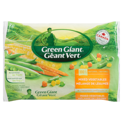 Géant Vert Mélange de Légumes 750 g, 0,40 $/100g