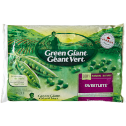 Géant Vert Pois Sucrelets 750 g, 0,53 $/100g
