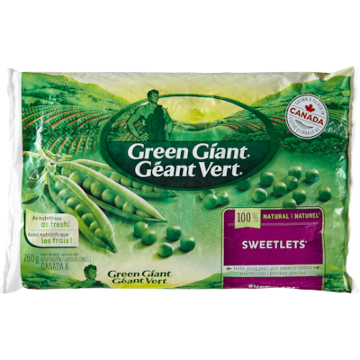 Géant Vert Pois Sucrelets 750 g, 0,40 $/100g