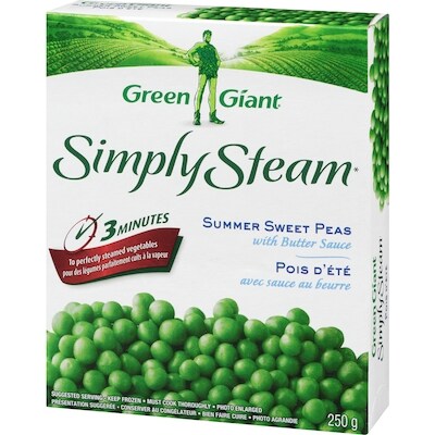 Pois d’été avec sauce au beurre