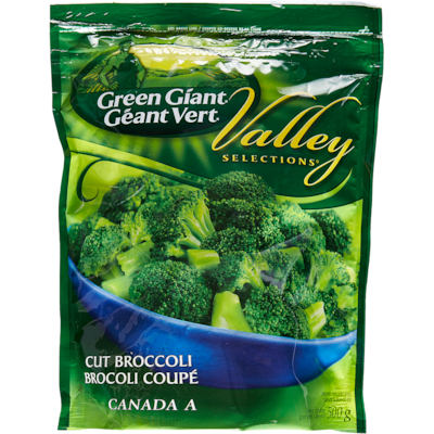 Green Giant Valley Selections Cut Broccoli 500 g, $0.60/100g