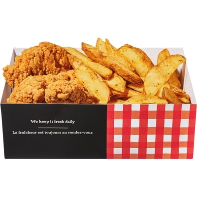null 3 Chicken Strips & Potato Wedges (After 11am) 530 g, $1.70/100g