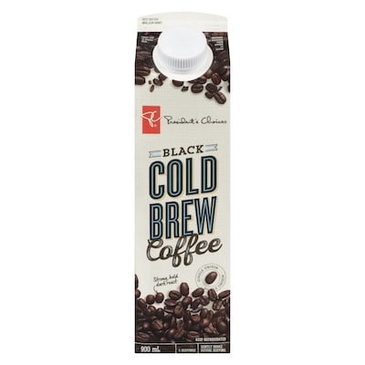 President's Choice Dark Roast Black Cold Brew Coffee 900 ml, $0.83/100ml