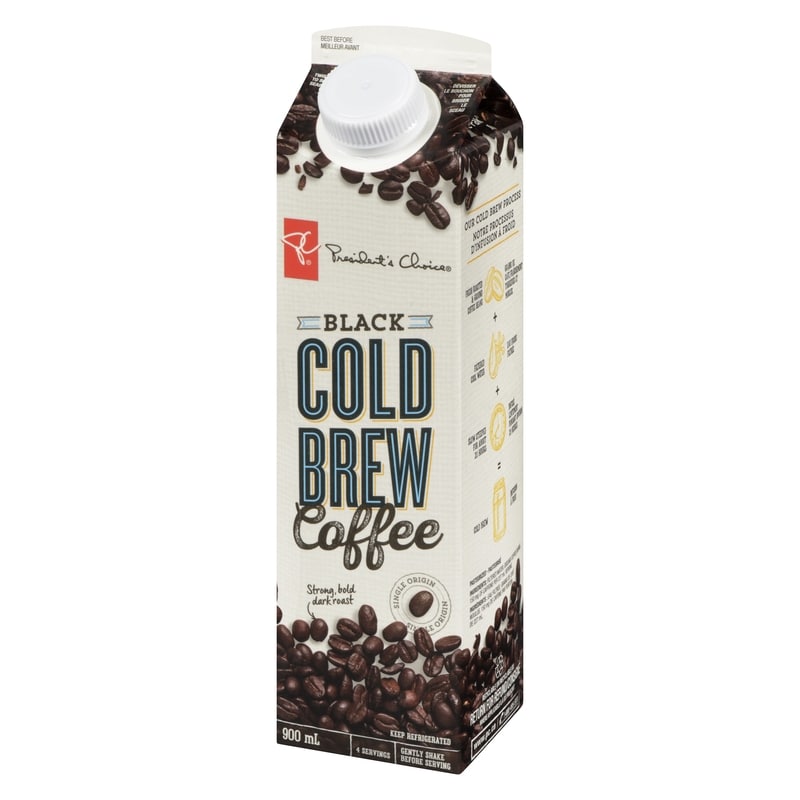 Dark Roast Black Cold Brew Coffee