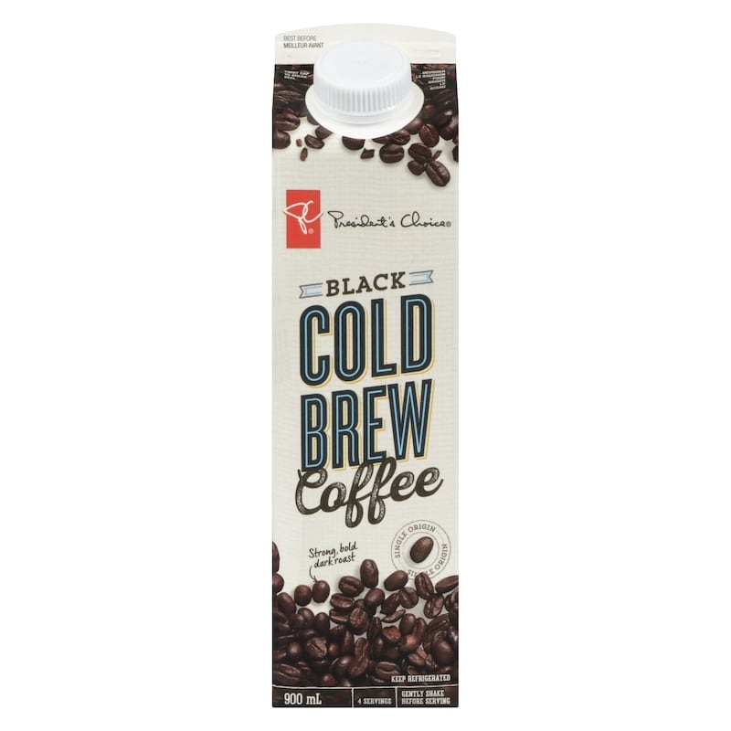 Dark Roast Black Cold Brew Coffee