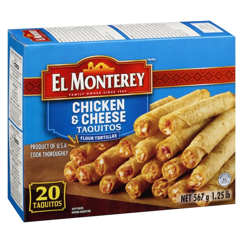 Chicken & Cheese Flour Taquitos