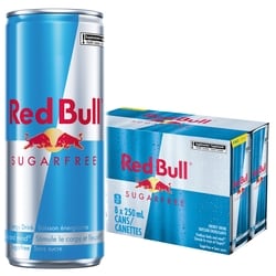 Red Bull Energy Drink, Sugarfree, (8 pack) 8x250.0 ml, $0.96/100ml