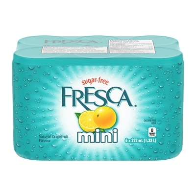 Fresca Grapefruit Soda 6x222.0 ml, $0.33/100ml
