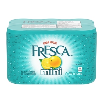 Fresca Cannette de 6x222.0 ml, 0,37 $/100ml