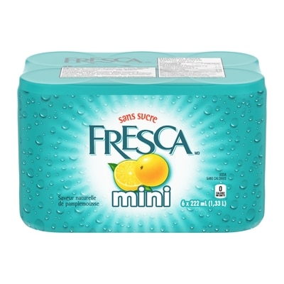 Fresca Cannette de 6x222.0 ml, 0,38 $/100ml