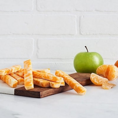 Bâtonnets de cheddar marbré