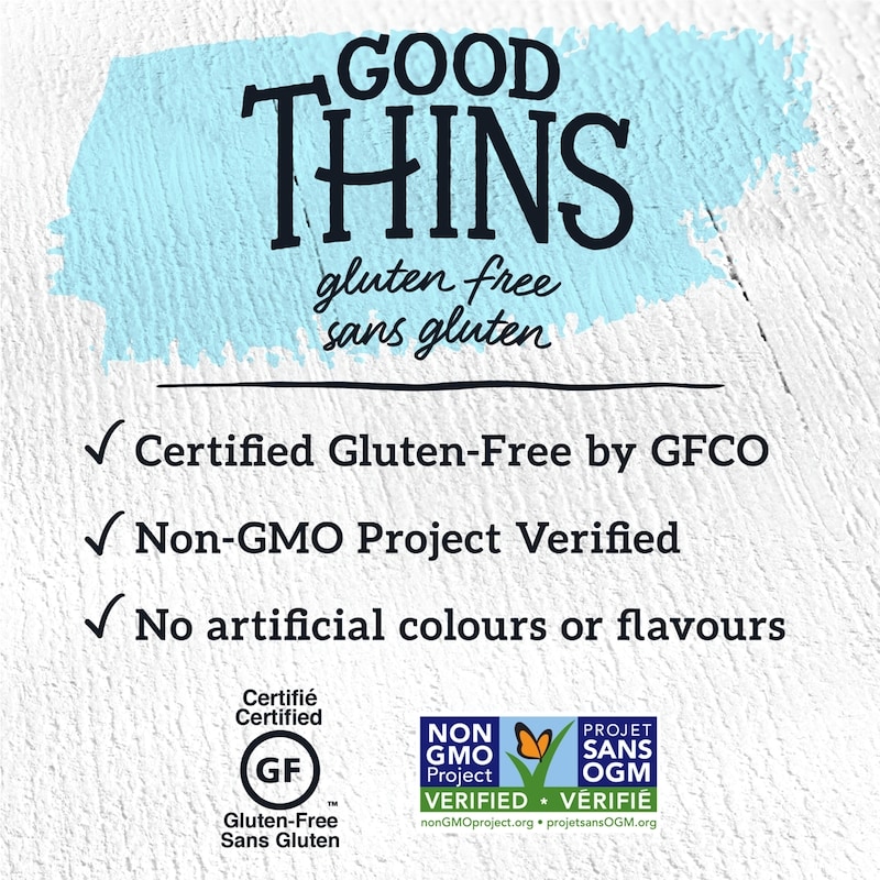 Good Thins, Sea Salt & Pepper, Gluten Free Rice Crackers