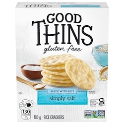 Christie Good Thins Rice Simply Salt Crackers 100 g, $3.00/100g