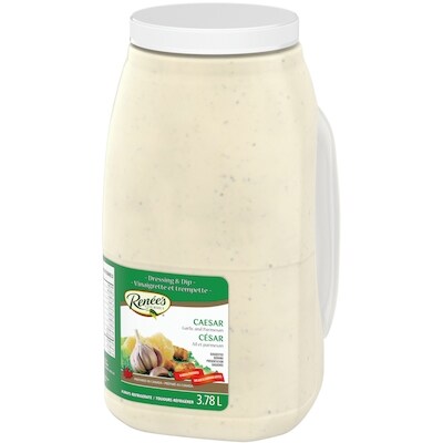 Renée’s Gourmet Vinaigrette et trempette César 3780 ml, 1,11 $/100ml