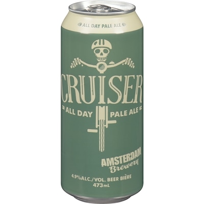 Amsterdam All Day Cruiser Pale Ale, Can (ID required at pick-up) 473 ml, $0.73/100ml
