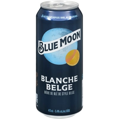 BELGIAN MOON Bière Belgian Moon (Pièce d’identité requise au moment du ramassage) 473 ml, 1,08 $/100ml