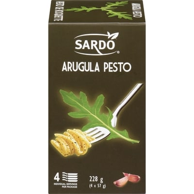 Sardo Arugula Pesto 4 x 57 g  228 g, $2.89/100g