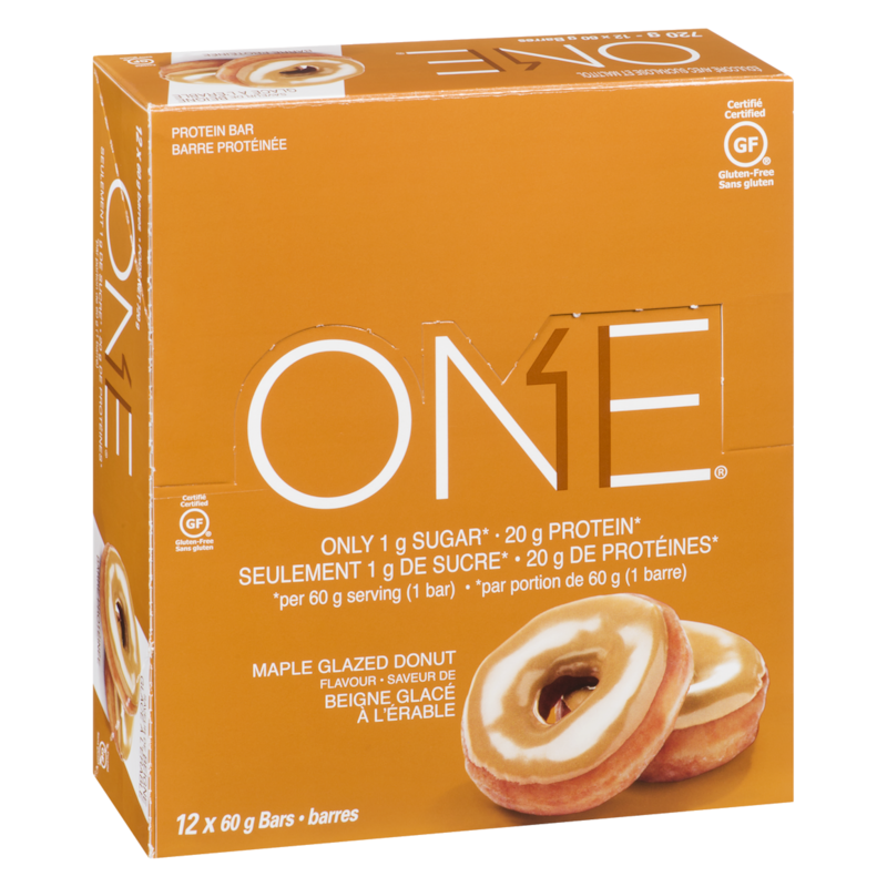 One Bar, Protein Bar, Maple Donut