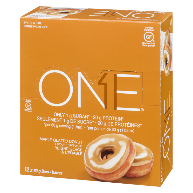 One Bar, Protein Bar, Maple Donut