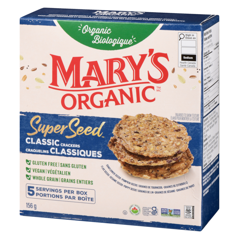 Organic Crackers Super Seed Classic
