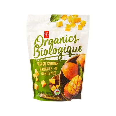PC Organics Frozen Mango Chunks 600 g, $1.42/100g