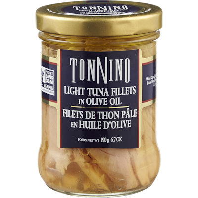 Tonnino Tuna Fillets in Olive Oil 190 g, $4.99/100g